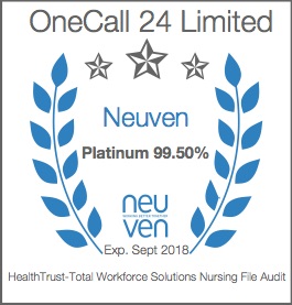 Platinum Award  for excellence in compliance 99.5% score