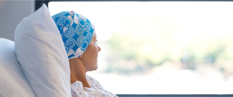 cancer patient resting